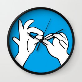 ASL Interpret Wall Clock