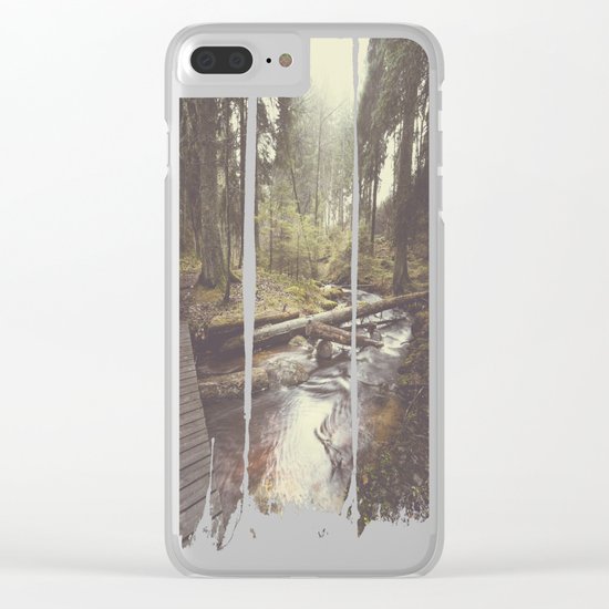 The paths we wander IV Clear iPhone Case