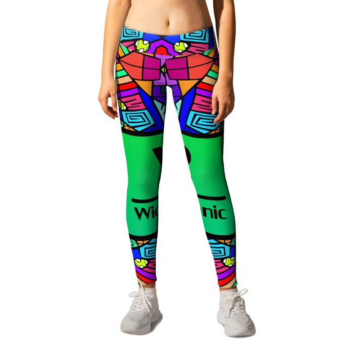 WP - Widespread Panic - Psychedelic Pattern 2 Leggings by Shawn