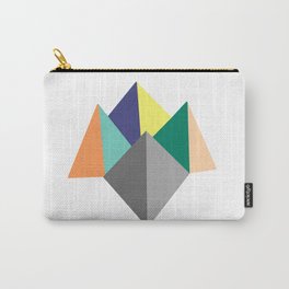 Paku Paku, original colours on white Carry-All Pouch | Architecture, Vector, Graphic Design 