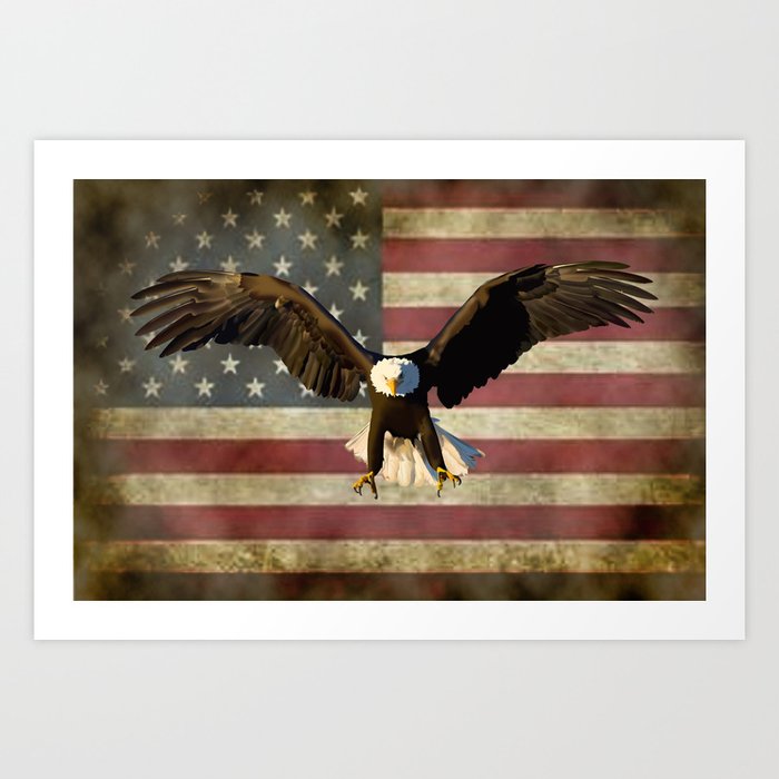 American Eagle Art Print