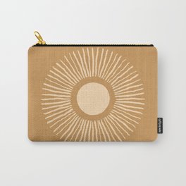 Sun Burst - Amber Gold Carry-All Pouch
