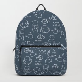 Underwater doodles Backpack