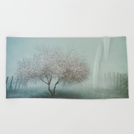 Blurred Hope Beach Towel