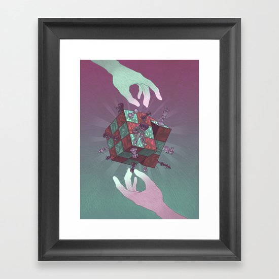 Mindgames Framed Art Print