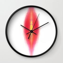 Mary and the Aura Light (Yoni Series) Wall Clock