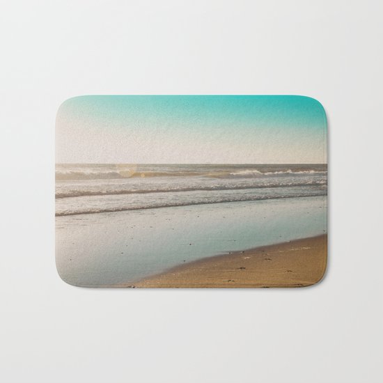 Golden Beach Days Bath Mat