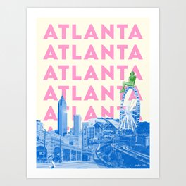 Atlanta Art Print