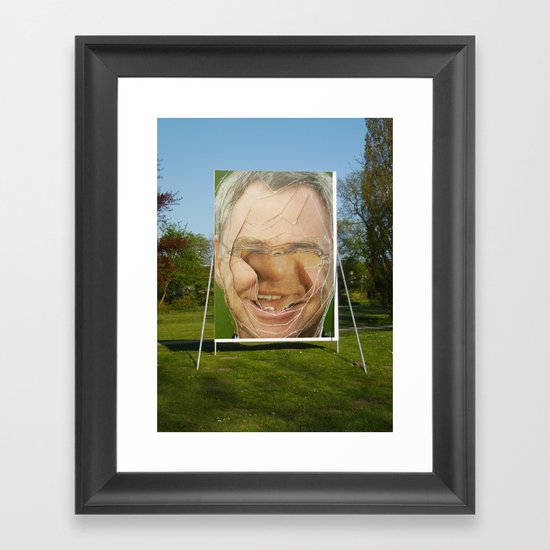 Zombie Poster Collage 1 Framed Art Print