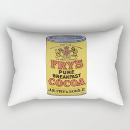 Tin Can Fry Cocoa Yellow Tin Pure Breakfast Rectangular Pillow