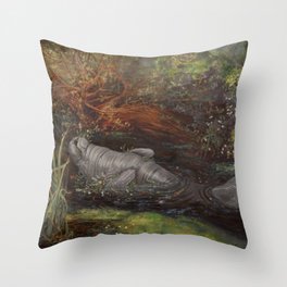 Ophelia’s Revival Throw Pillow