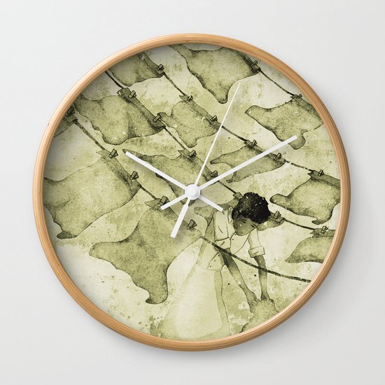 Salt of the earth Wall Clock