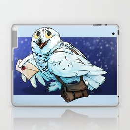 Snowy Owl Messenger Laptop & iPad Skin