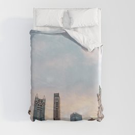 Sunset in New York City | Travel Photography | NYC Duvet Cover