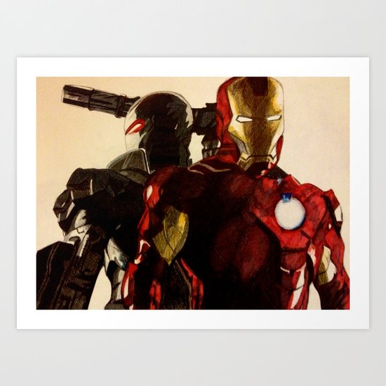Iron Man 3 Art Print