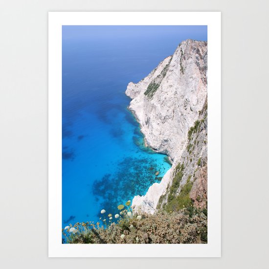 Kampi Cliffs Art Print
