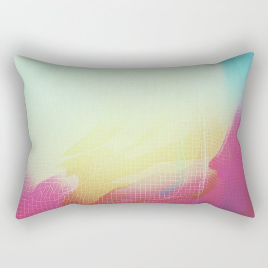 Glitch 16 Rectangular Pillow