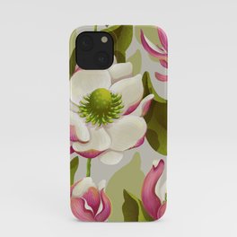 magnolia bloom - daytime version iPhone Case
