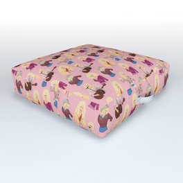 Here You Come Again Outdoor Floor Cushion