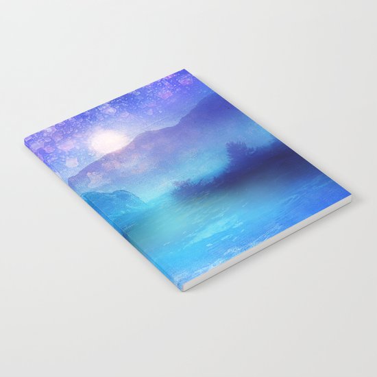 Fantasy in Blue. Notebook