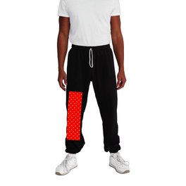 Gold And Red Heart Collection Sweatpants