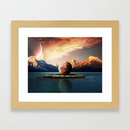 Island Framed Art Print