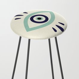Evil Eye Protection Counter Stool