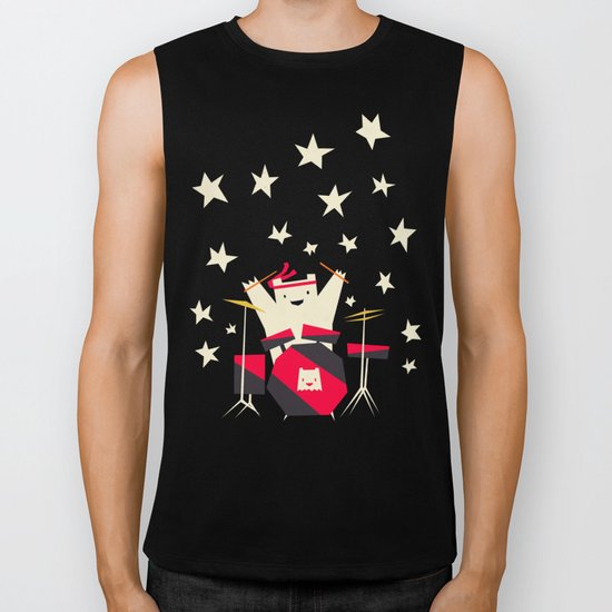 hit the drums! Biker Tank