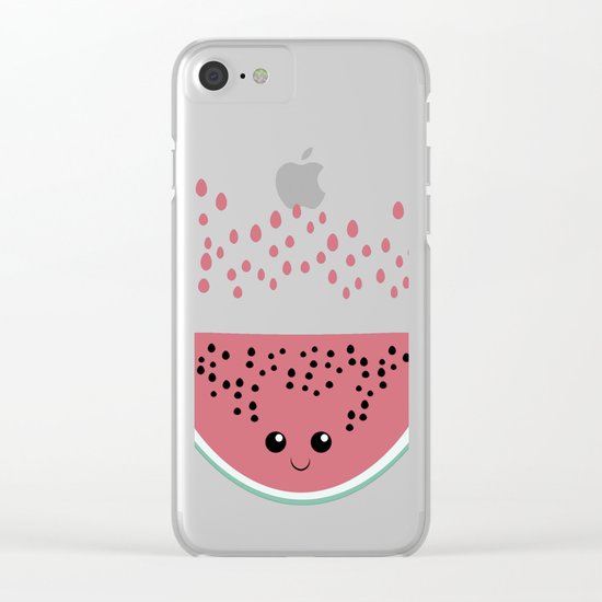 Watermelon Clear iPhone Case