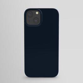Blue-Black Night iPhone Case
