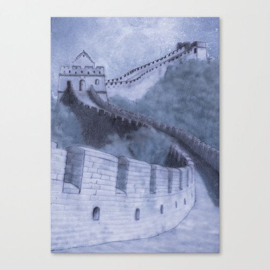 The Great Wall Of China Canvas Print