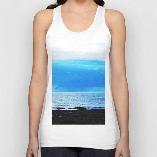 Storm Funnels Above the Sea Unisex Tank Top