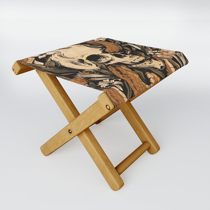 Eternal Jungle Lovers Folding Stool