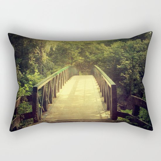 The Journey Starts With a Single Step Rectangular Pillow