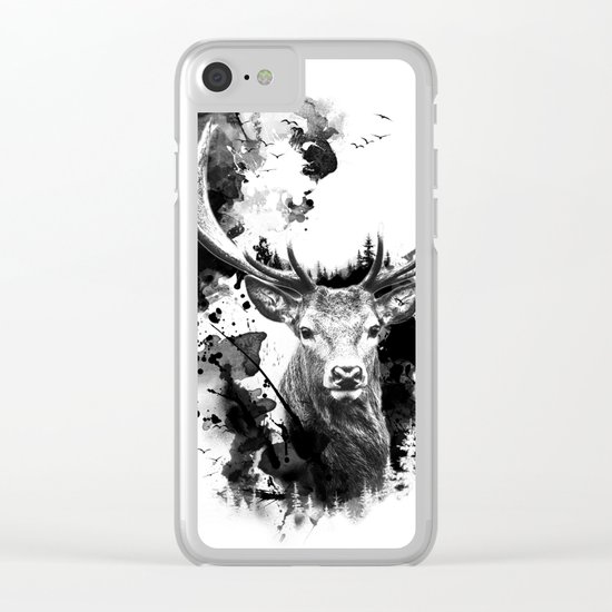 Once upon a Stag Clear iPhone Case