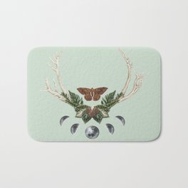 Mistic Deer Moth Bath Mat