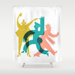 The Dance Shower Curtain