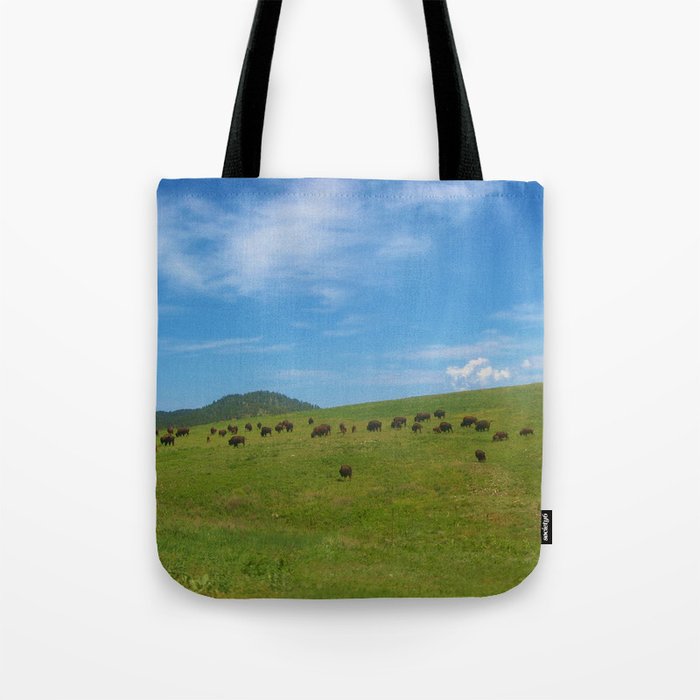 Roaming with the Buffalo Tote Bag