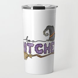 Boo witches funny Halloween Spider Ghost Travel Mug