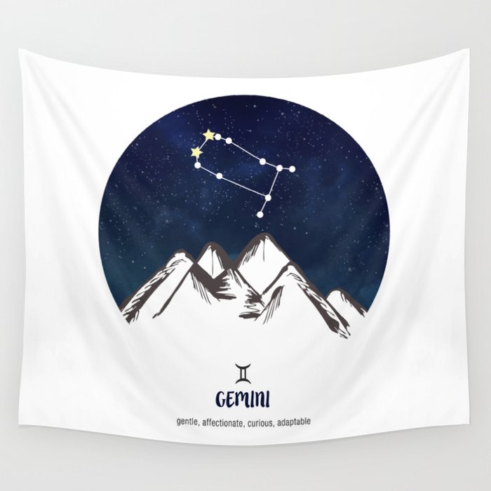 Gemini shop wall tapestry