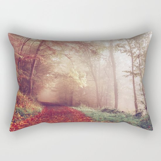 Road Less Traveled Rectangular Pillow