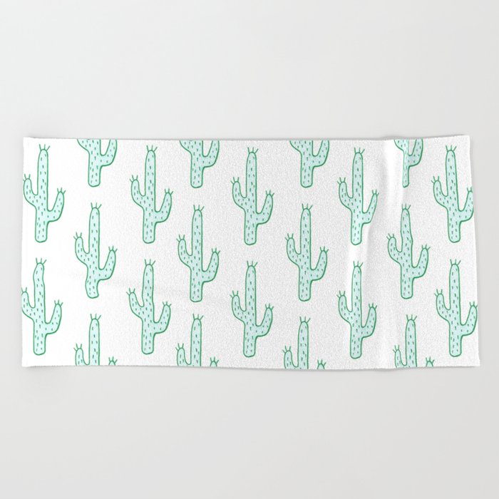 Cactus Beach Towel