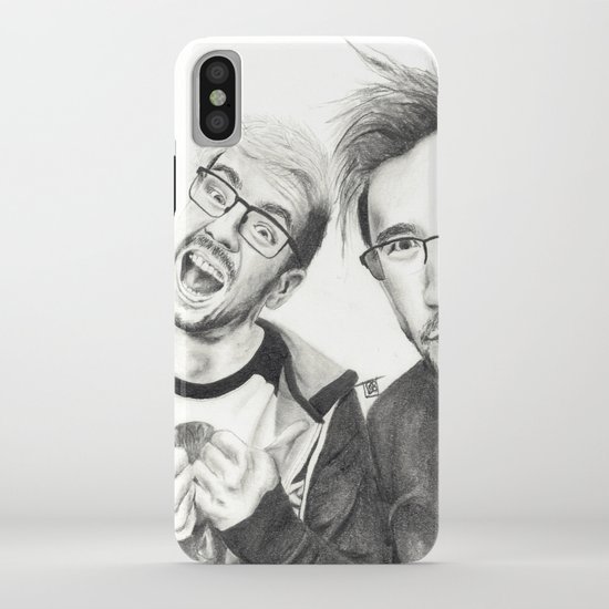 Markiplier And Jacksepticeye Iphone Case By Artbrookes Society6