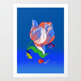 Tulipe Art Print
