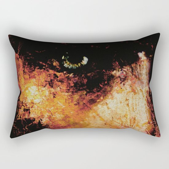 Black Wall Rectangular Pillow