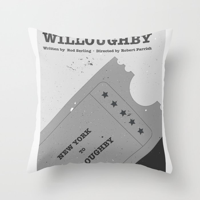 "The Twilight Zone" A Stop at Willoughby Throw Pillow