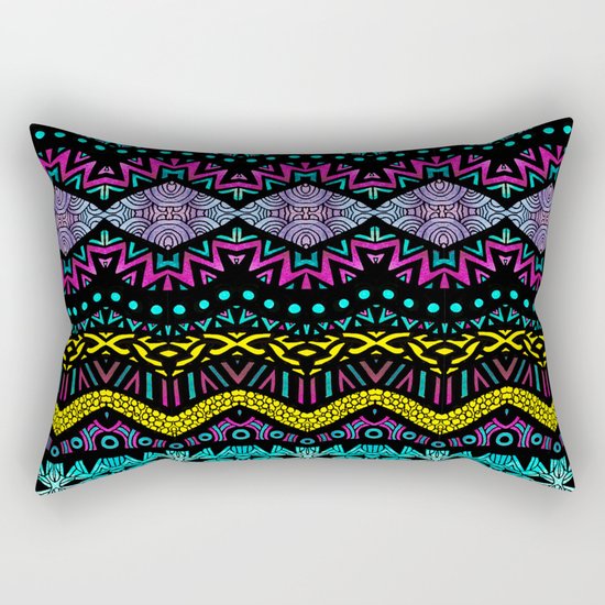 Tribal Dominance Rectangular Pillow