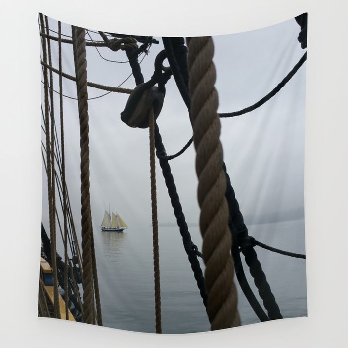 Tall Ships Wall Tapestry