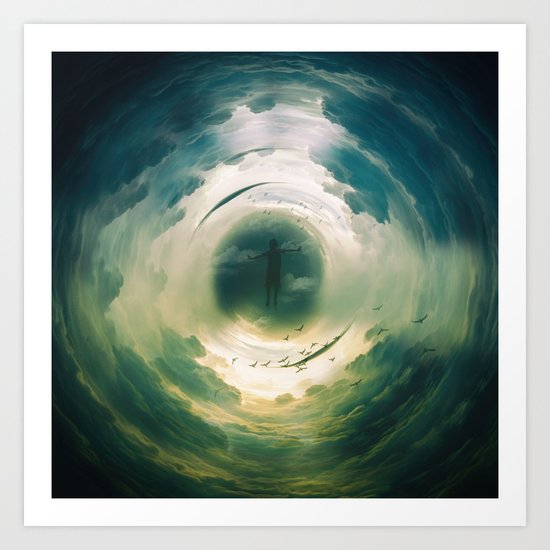 Passing Through Art Print
