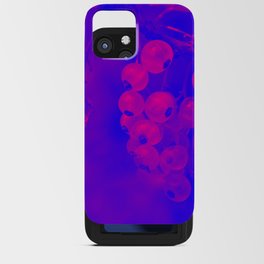 Fluorescent currant — Duotone — Pink Purple Blue iPhone Card Case